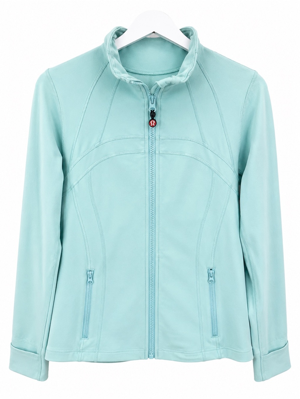 lululemon athletica Light Aqua Full-Zip Jacket